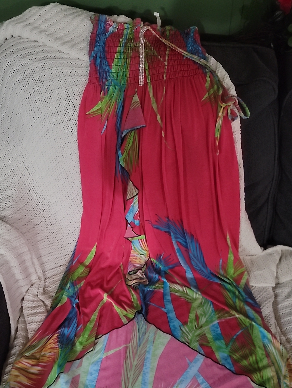Vibrant Tropical Dress